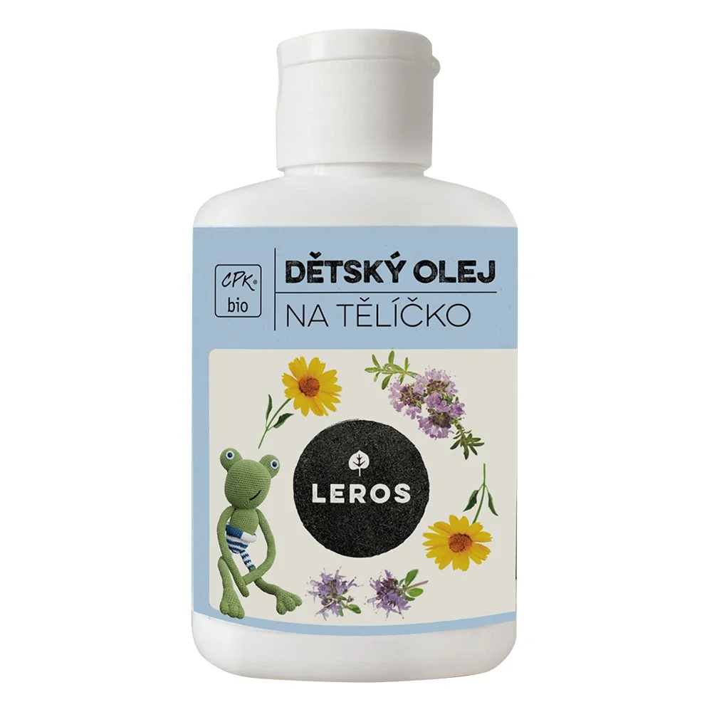 Leros Dětský olej na tělíčko 100 ml