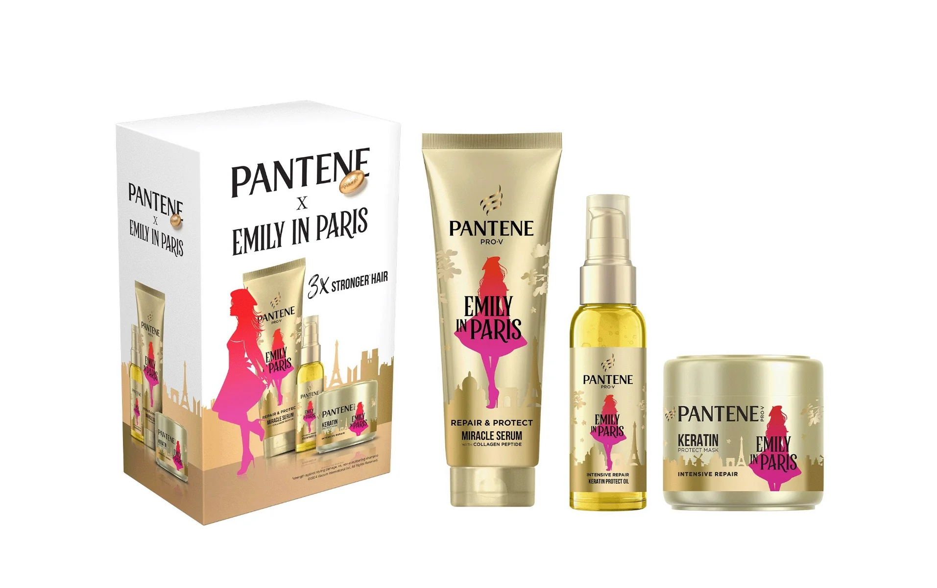 Pantene Pro-V Emily in Paris dárková sada