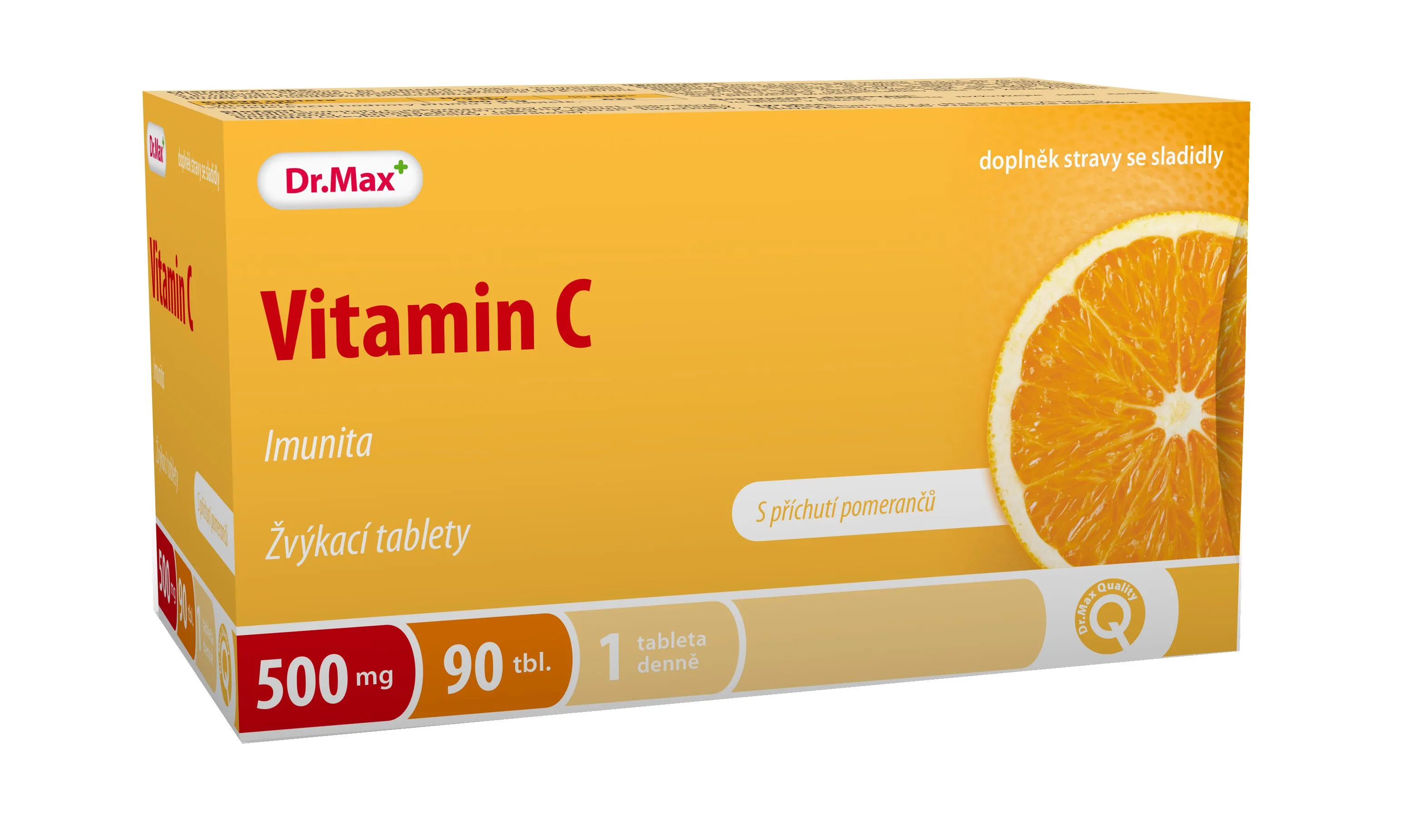 Dr. Max Vitamin C 500 mg 90 žvýkacích tablet