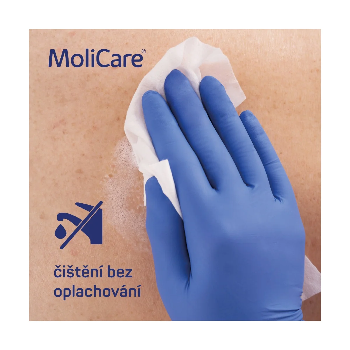 MoliCare Skin Vlhké čisticí ubrousky 50 ks