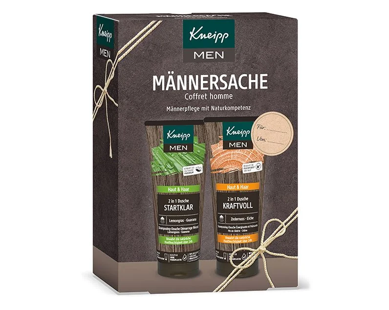 Kneipp Sprchové gely pro muže dárková sada 2x200 ml