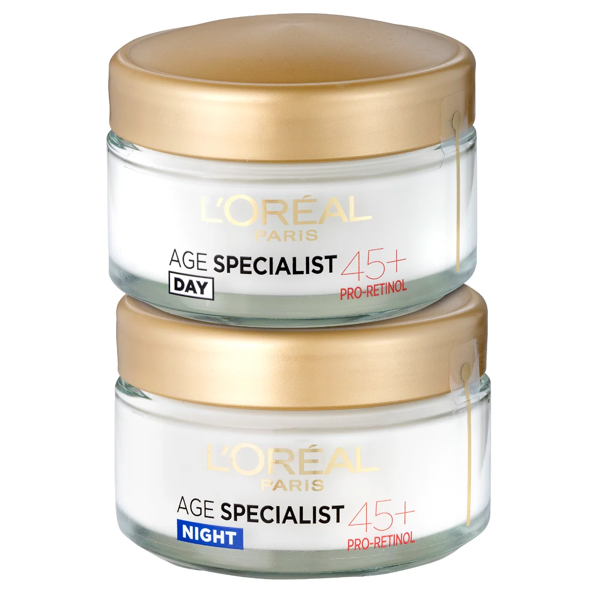 Loréal Paris Age Specialist 45+ Duopack denní + noční krém 2x50 ml