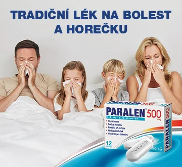 PARALEN® tradiční lék na bolest a horečku. Paralen 500 mg.