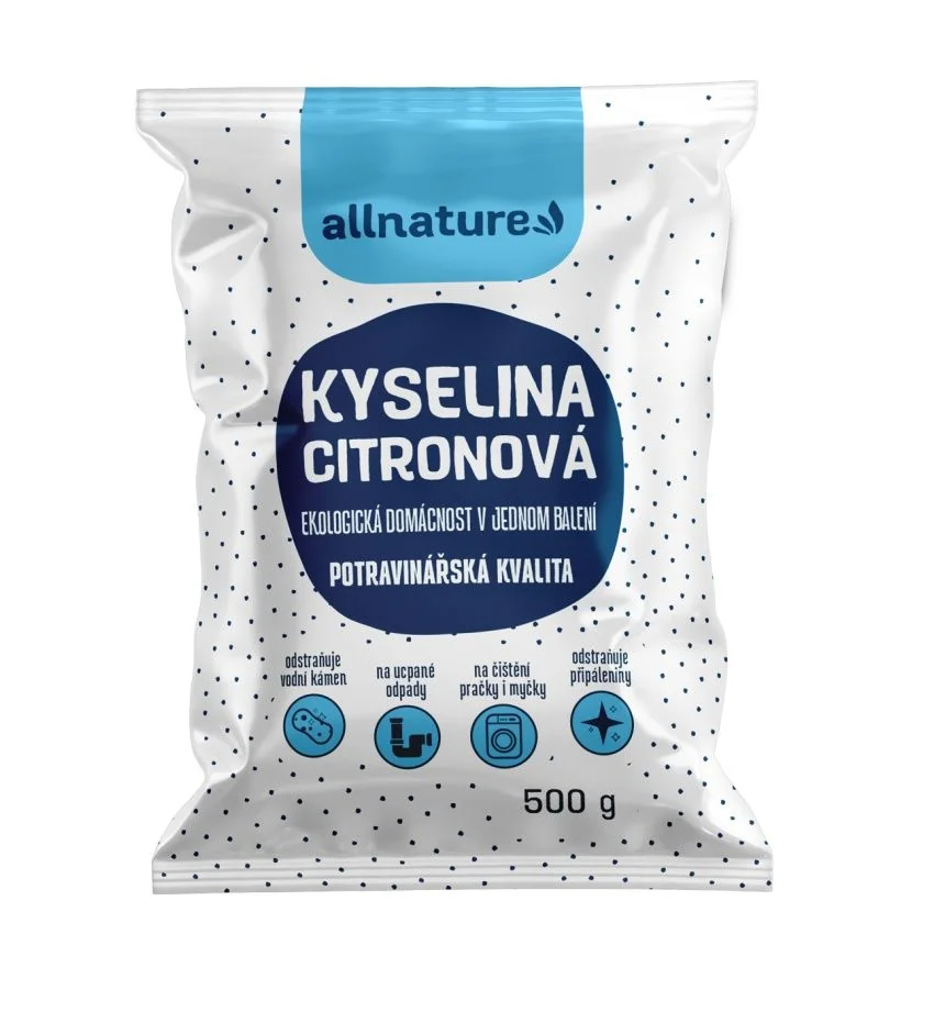 Allnature Kyselina citronová 500 g