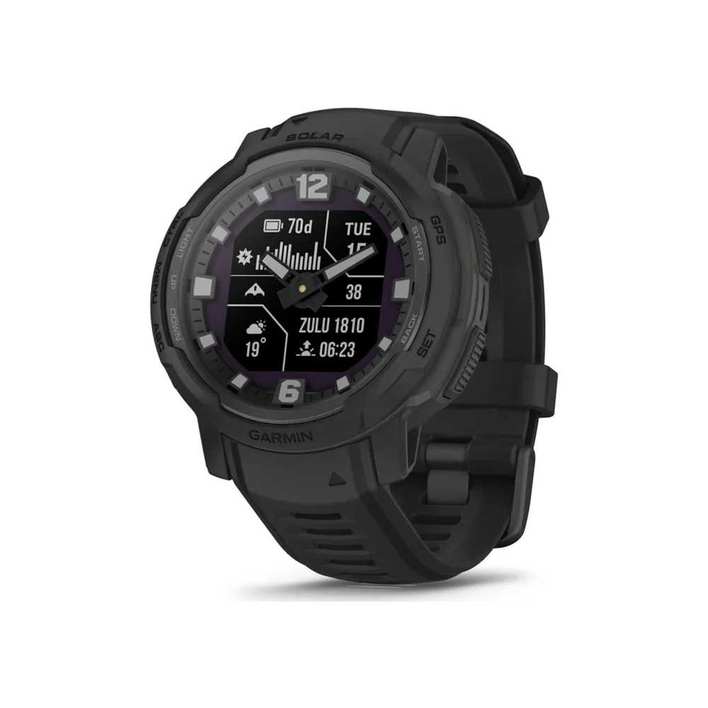 Garmin Instinct Crossover Solar Tactical edition hodinky s GPS Graphite