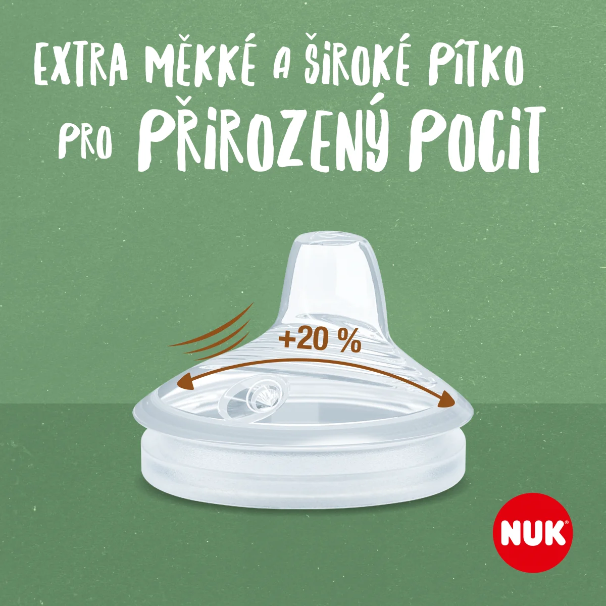 NUK For Nature pítko 2 ks