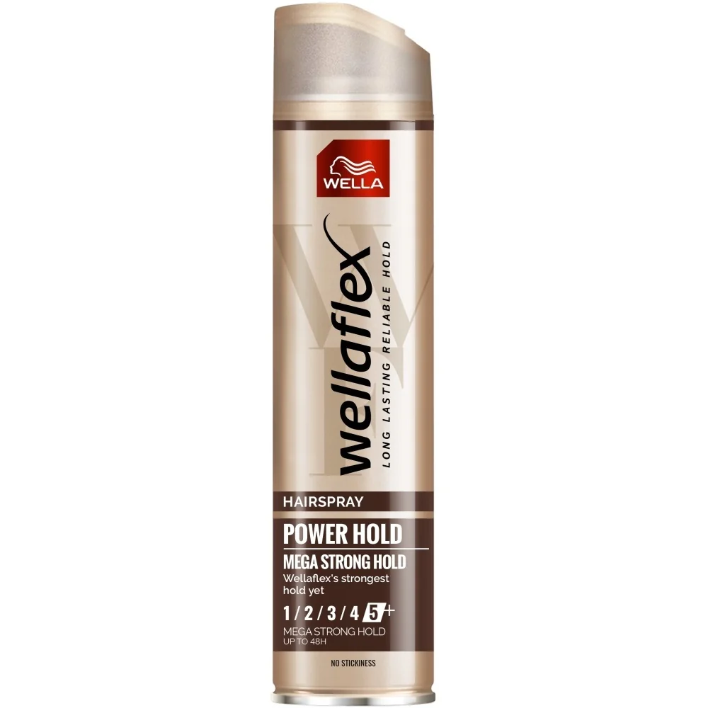 Wella Wellaflex Power Hold Mega Strong Hold lak na vlasy 250 ml