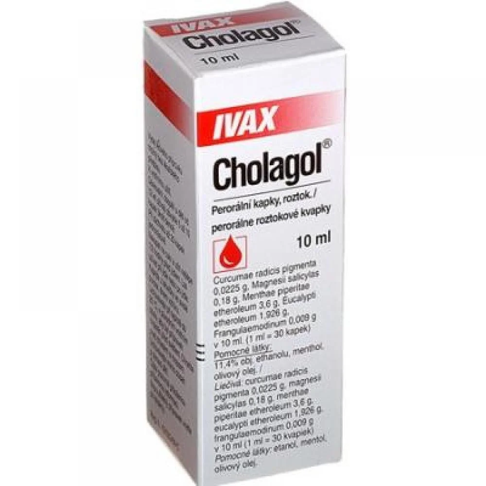 Cholagol perorální kapky 10 ml