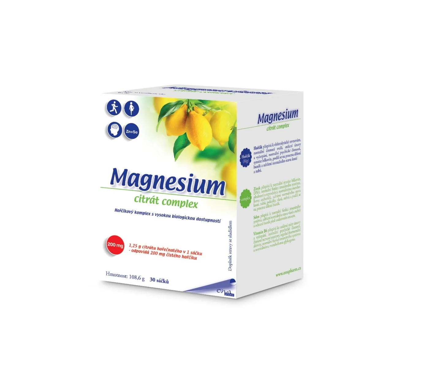 Magnesium citrát complex 30 sáčků