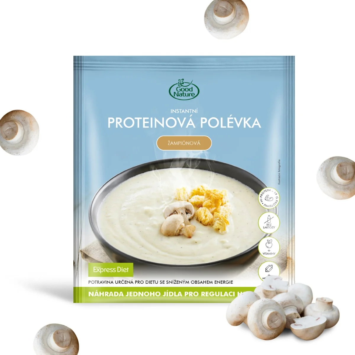 Express Diet Proteinová polévka žampionová 55 g