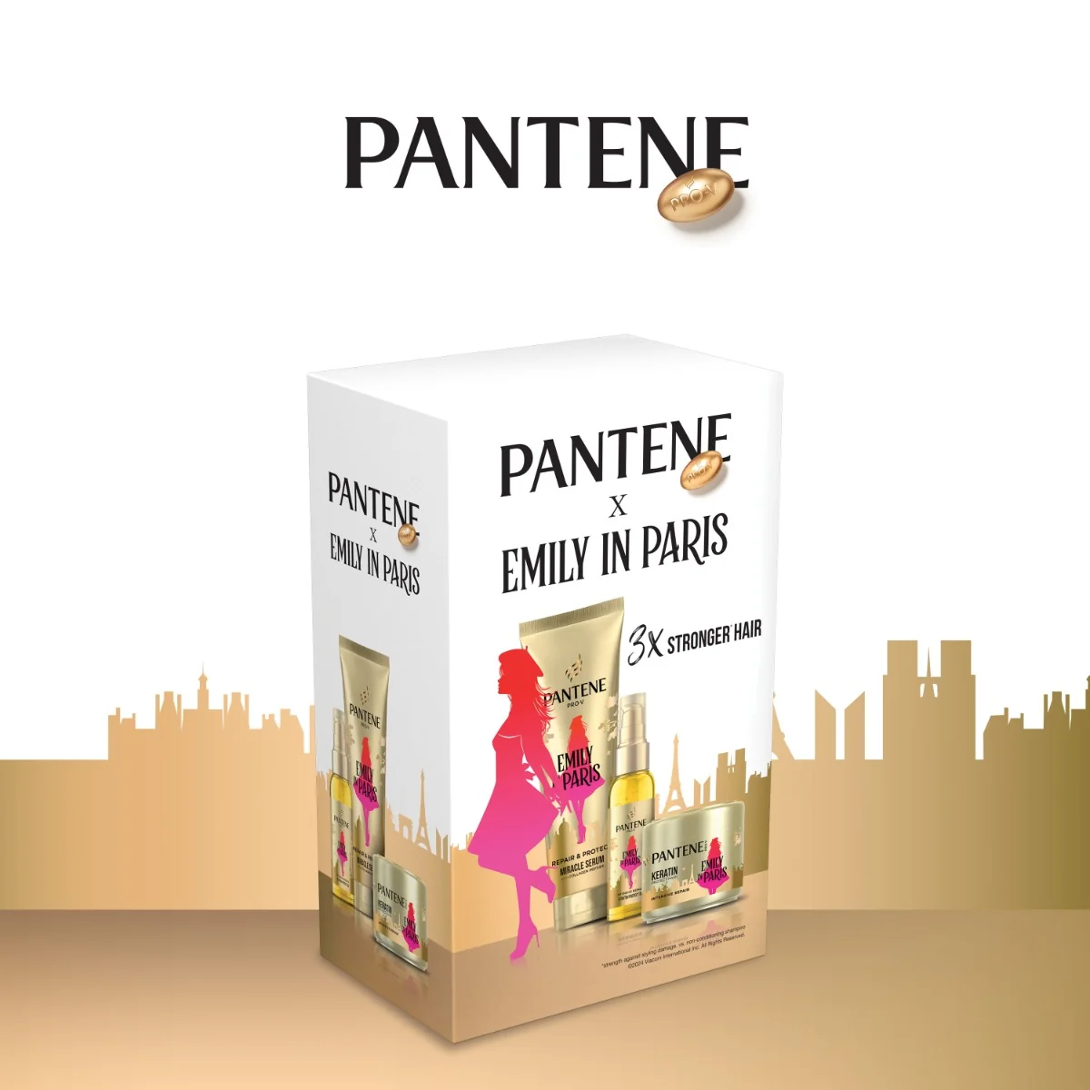 Pantene Pro-V Emily in Paris dárková sada