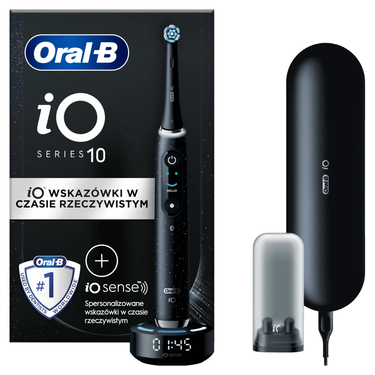 Oral-B iO Series 10 Black Spreckels elektrický zubní kartáček