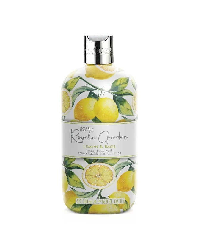 Baylis & Harding Royal Garden Sprchový gel Citron & Bazalka 500 ml