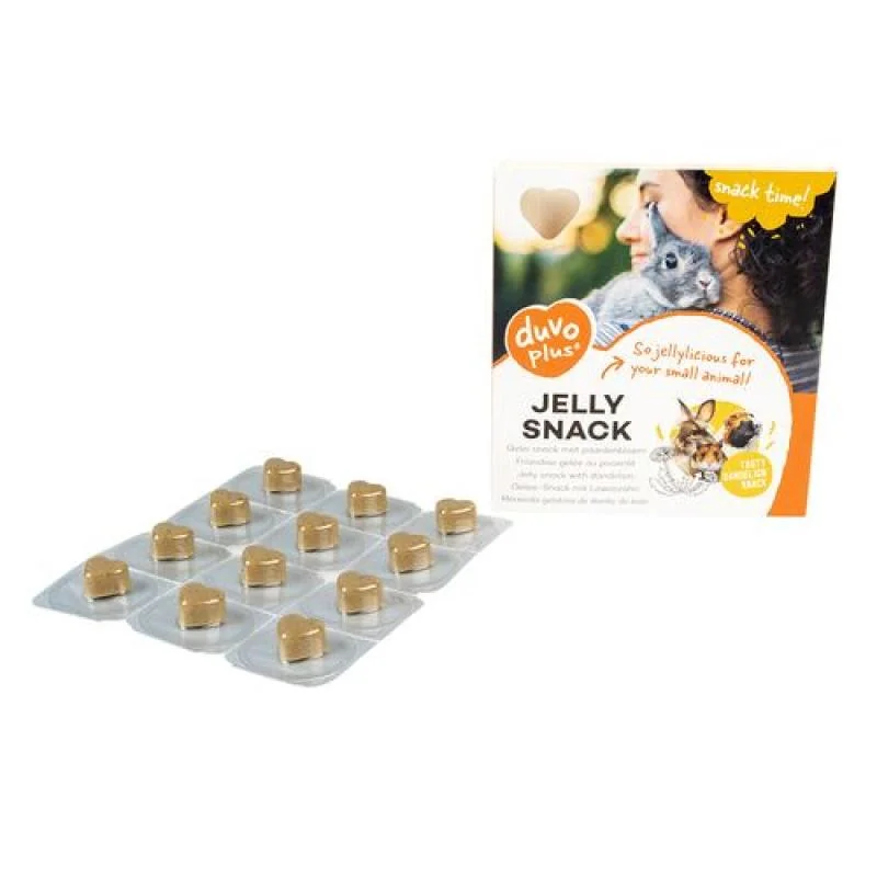 Duvo+ Jelly snack pro hlodavce 1,2g x 12ks želé pochoutky s pampeliškou 