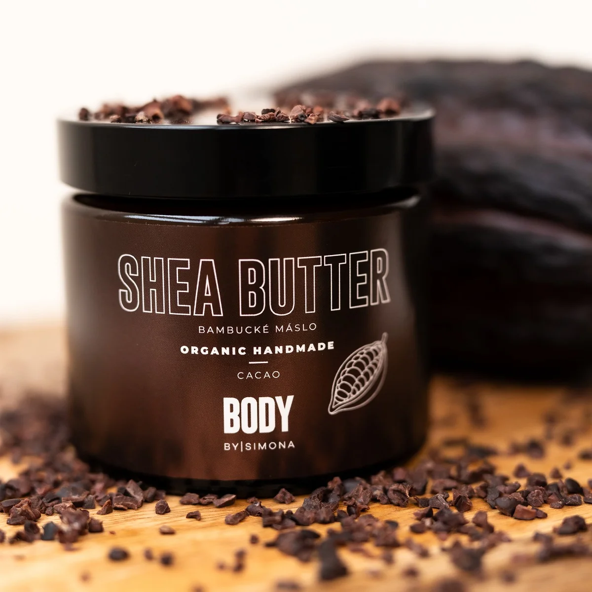 Beauty by Simona Body Bambucké máslo Cacao 250 ml