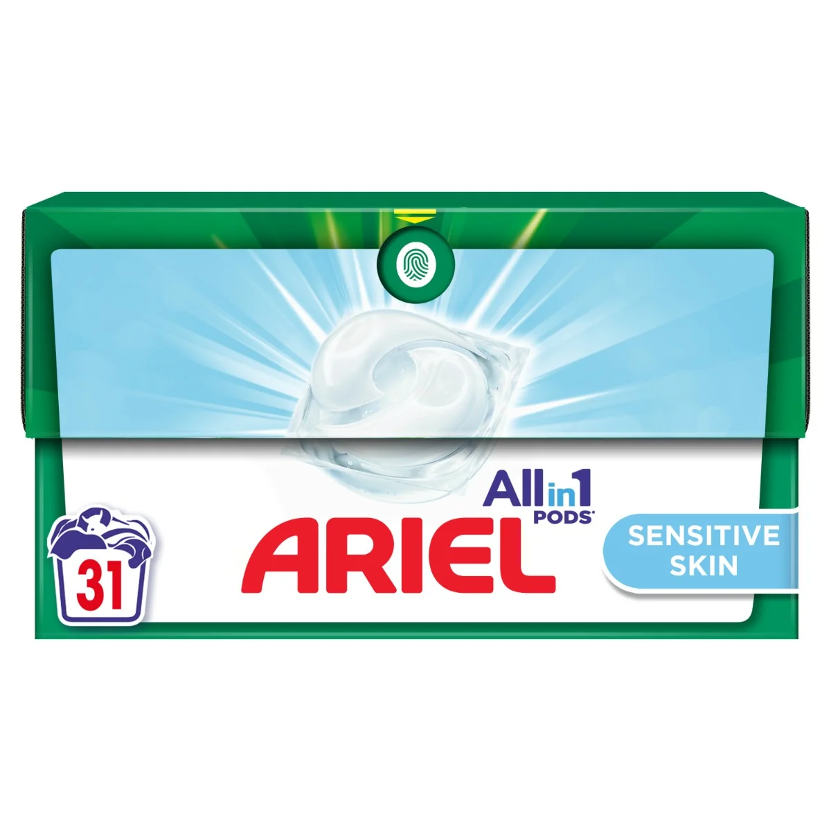 Ariel Sensitive Prací kapsle 31 ks