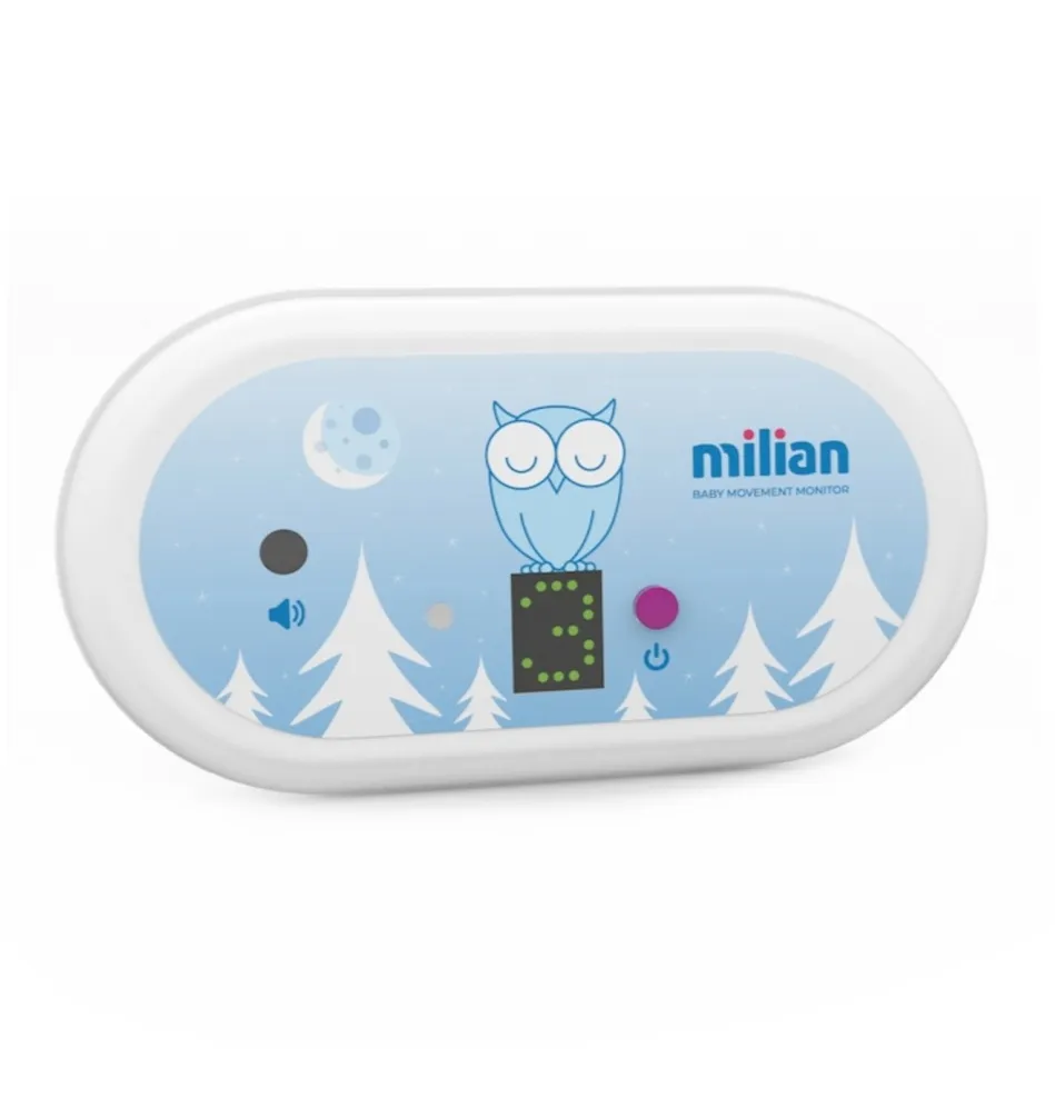 Empromilian Kft. Milian Pro 4 Twins monitor dechu se 4 sensorovými podložkami