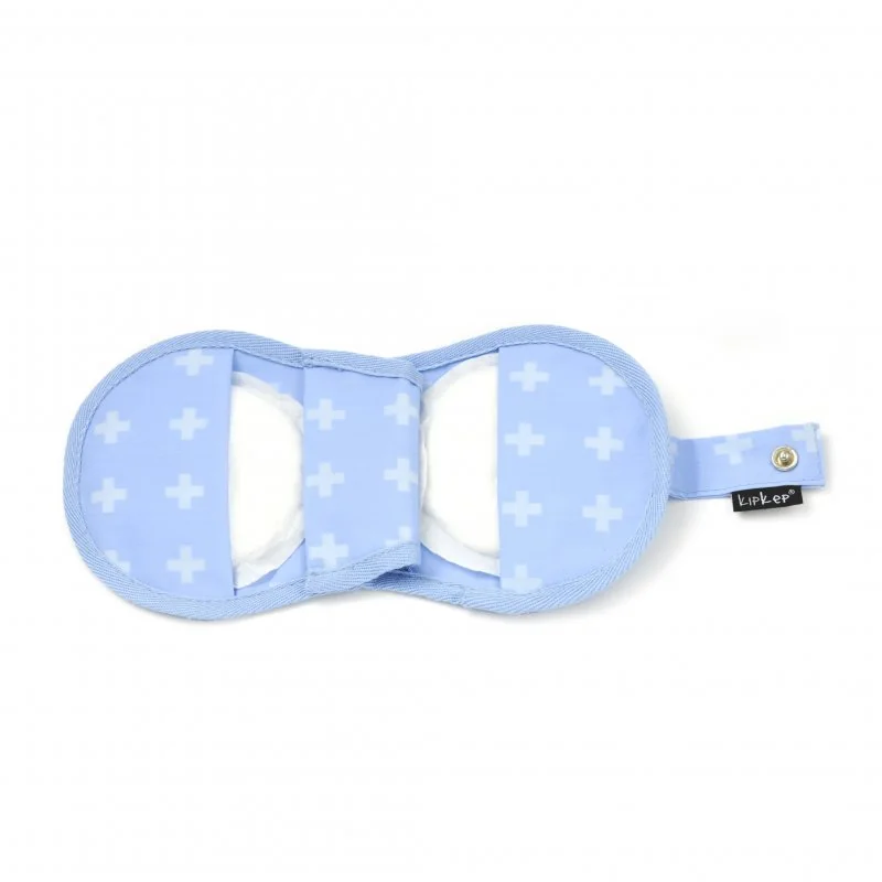 KipKep pouzdro na vložky do podprsenky NURSERY WALLET Crossy Blue 