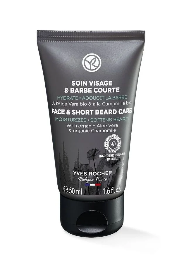 Yves Rocher Men Péče na obličej a krátké vousy 50 ml