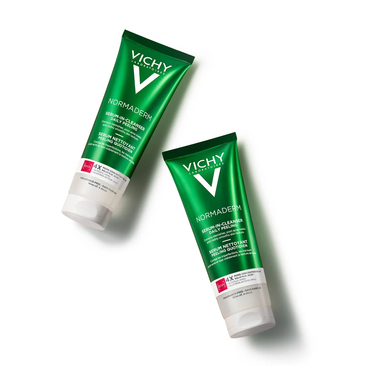 Vichy Normaderm Čisticí sérum a peeling 125 ml