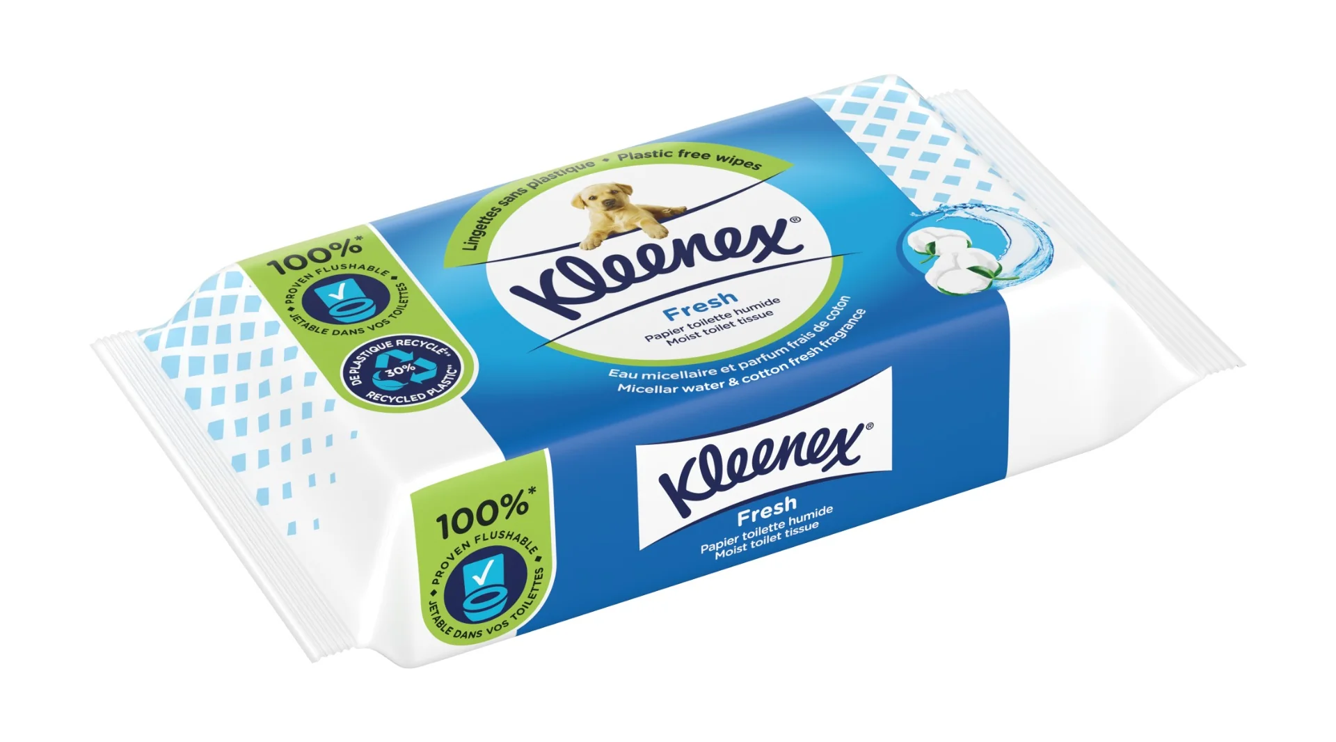 Kleenex Fresh vlhčený toaletní papír 42 ks