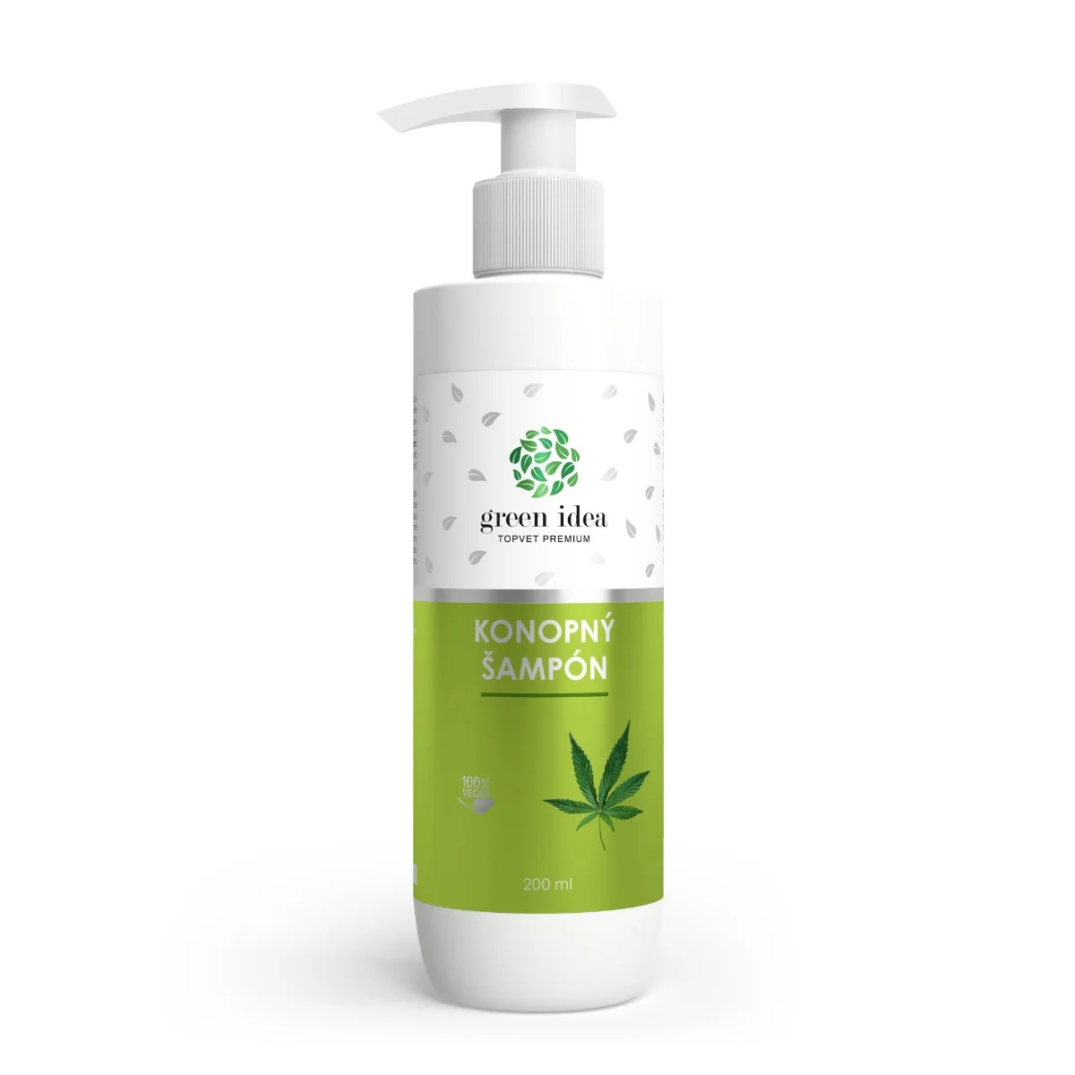 Green idea Konopný šampon 200 ml