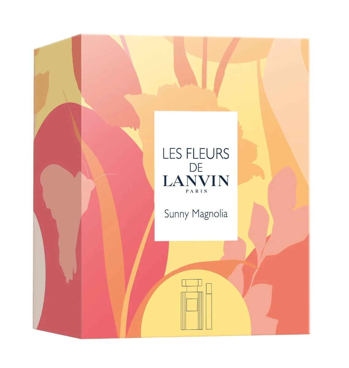 LANVIN Les Fleurs Sunny Magnolia dárkový set pro ženy 2 ks