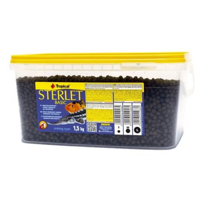 Tropical Sterlet Basic L 3l/1500g krmivo pro jesetery 