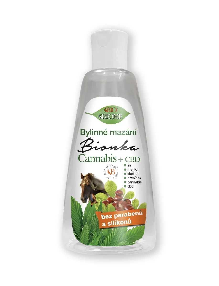 BIO BIONE Bionka CBD bylinné mazání 200 ml