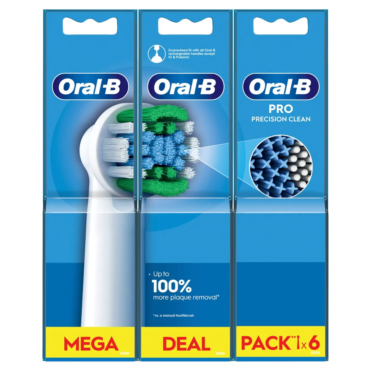 Oral-B EB 20-6 PRO Precision Clean náhradní hlavice 6 ks