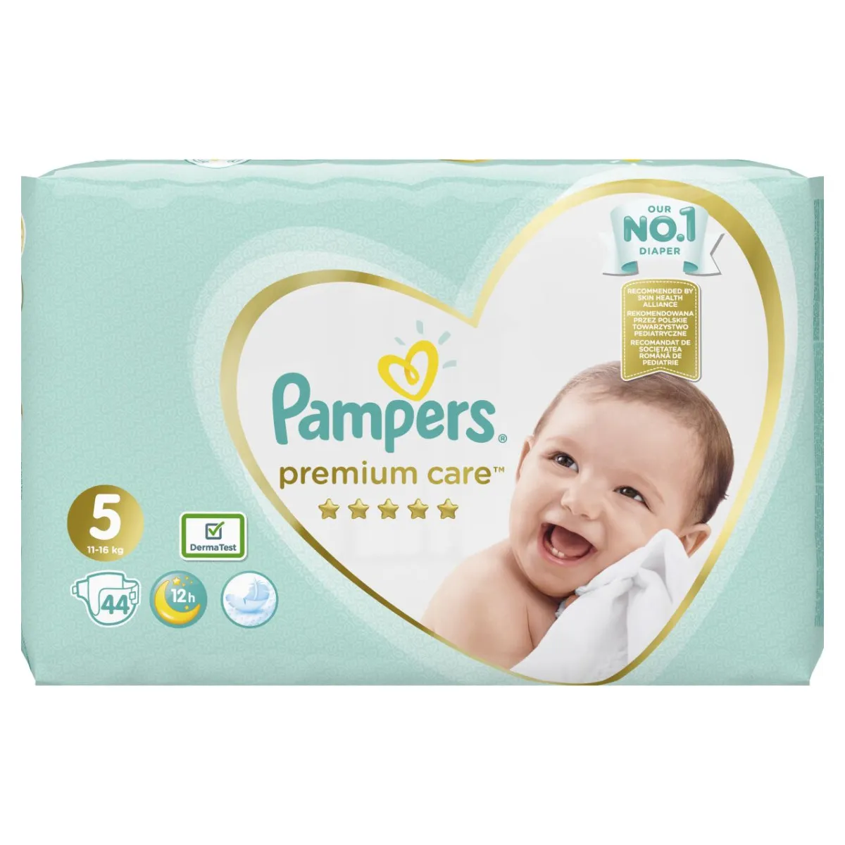 Pampers Premium Care vel. 5 11-16 kg dětské pleny 44 ks 