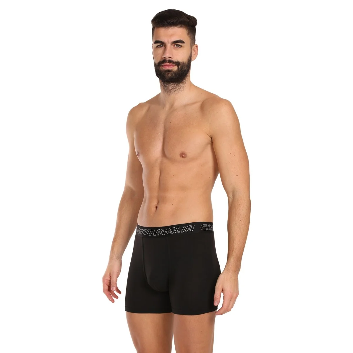 Gianvaglia 5PACK pánské boxerky černé (GVG-5015) L 