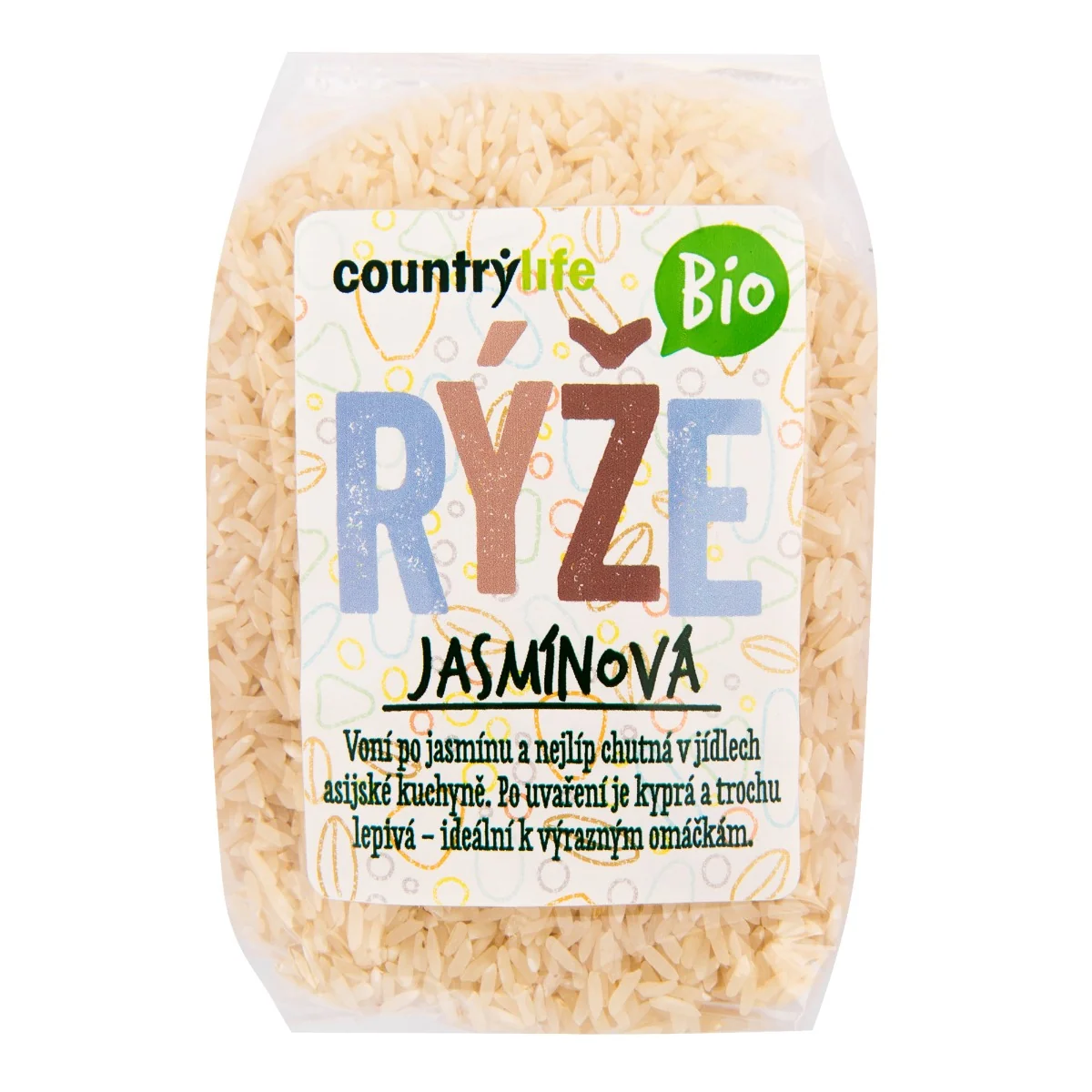 Country Life Rýže jasmínová BIO 500 g