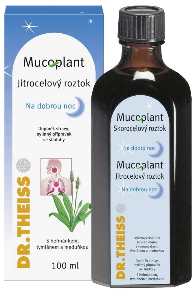 Dr. Theiss Mucoplant Jitrocelový roztok Na dobrou noc 100 ml