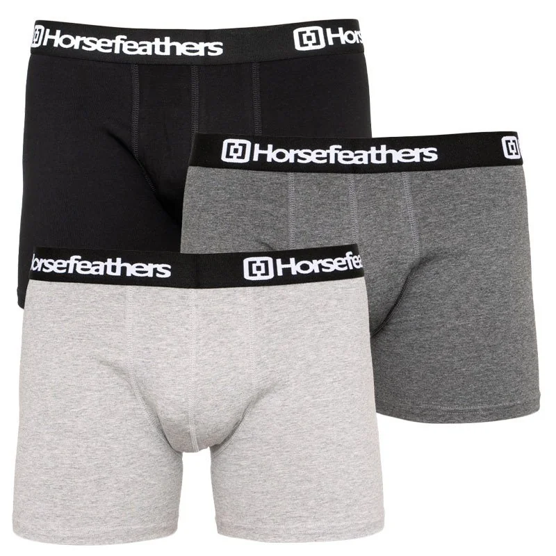 Horsefeathers 3PACK pánské boxerky vícebarevné (AM067D) M