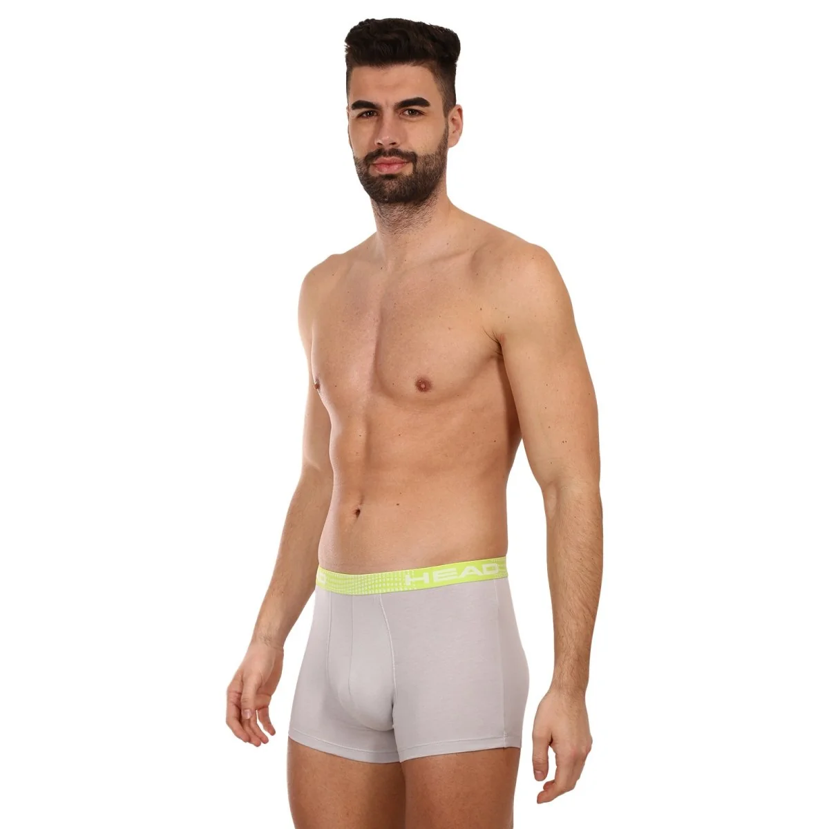 HEAD 2PACK pánské boxerky šedé (701221813 002) XL 