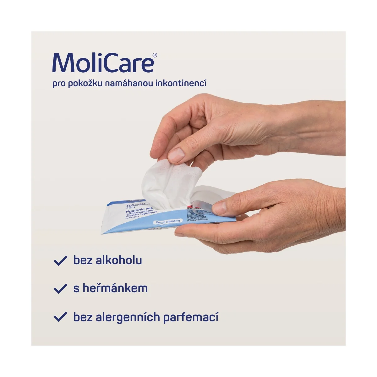 MoliCare Hygienické ubrousky 10 ks