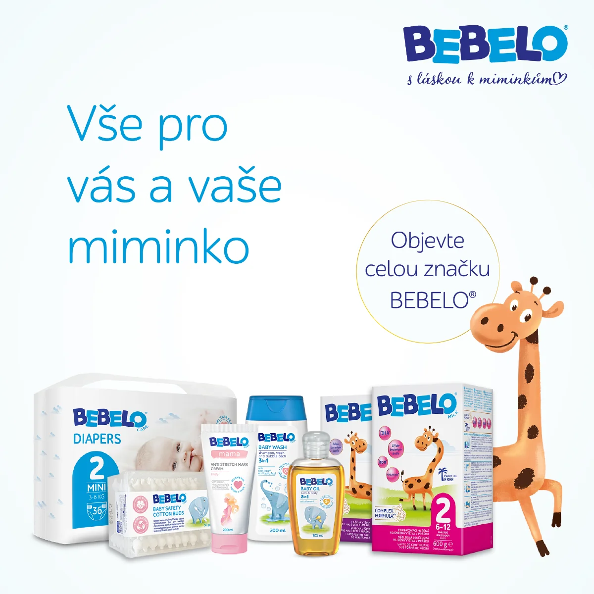 BEBELO Nasal Aspirator nosní odsávačka 1 ks