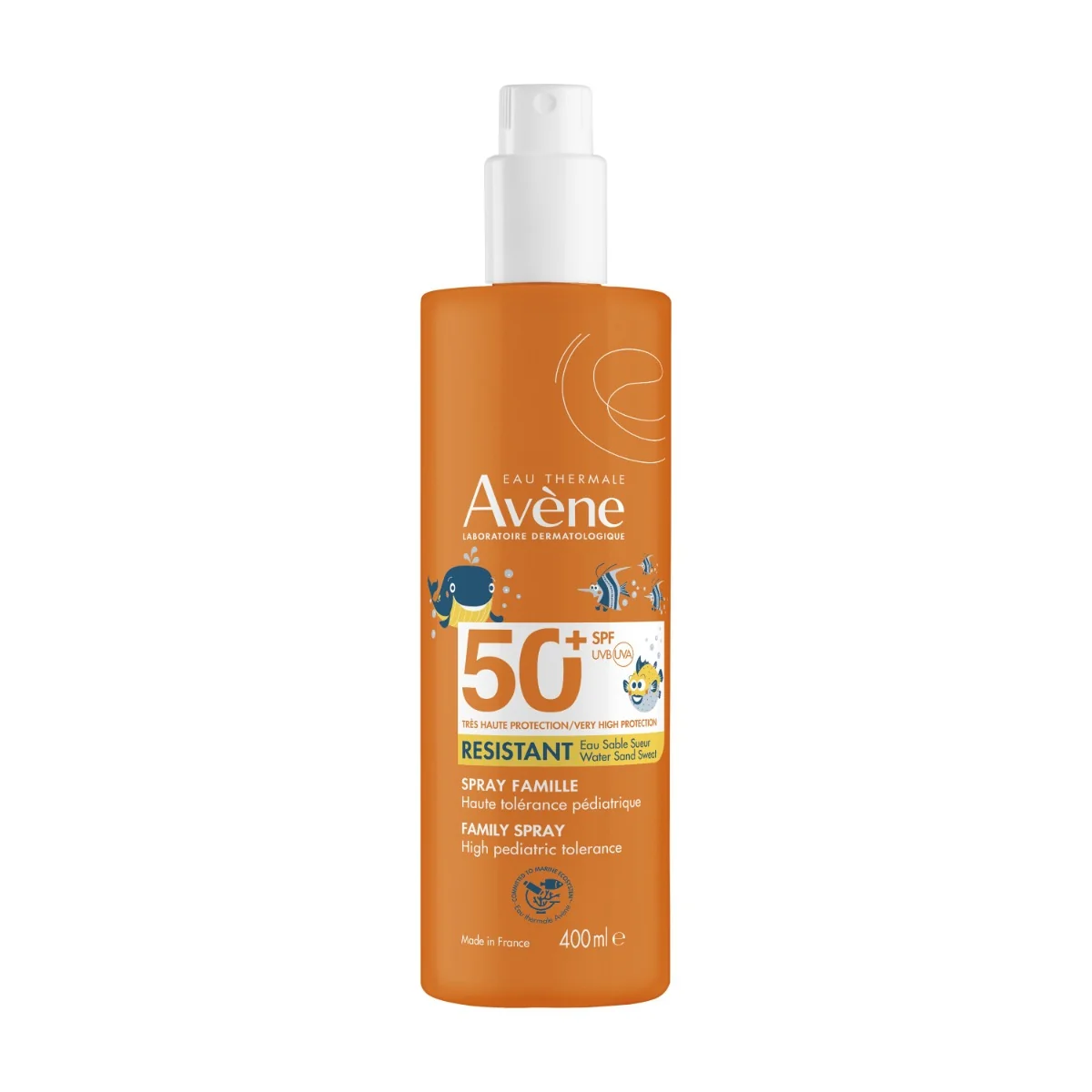 Avène Sun Sprej pro celou rodinu SPF50+ 400 ml