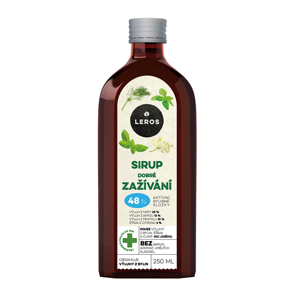 Leros Sirup Dobré zažívání 250 ml