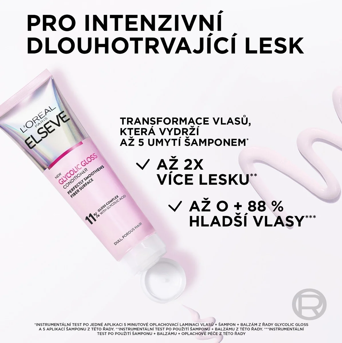 Loréal Paris Elseve Glycolic Gloss balzám 150 ml