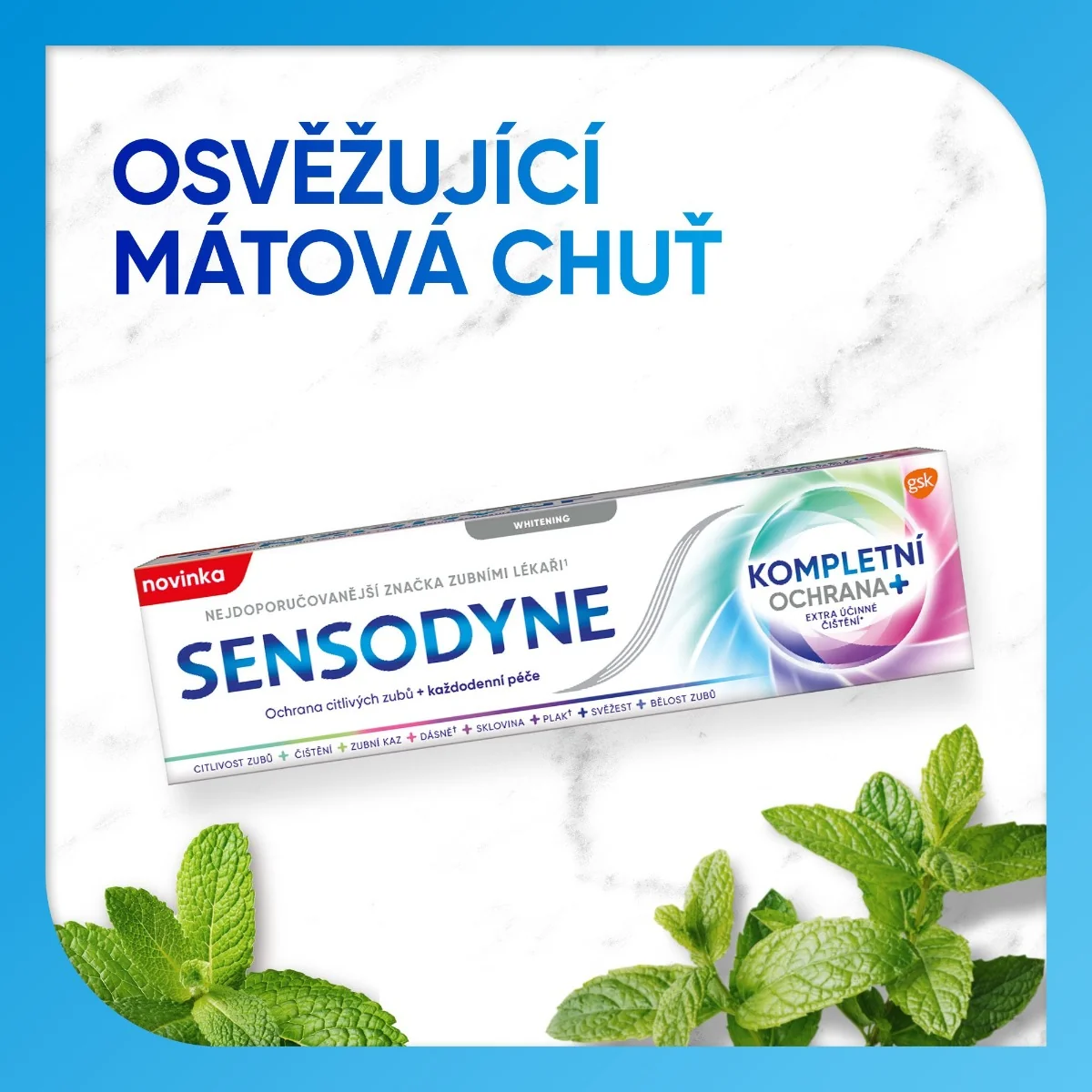 Sensodyne Kompletní ochrana Whitening zubní pasta 75 ml