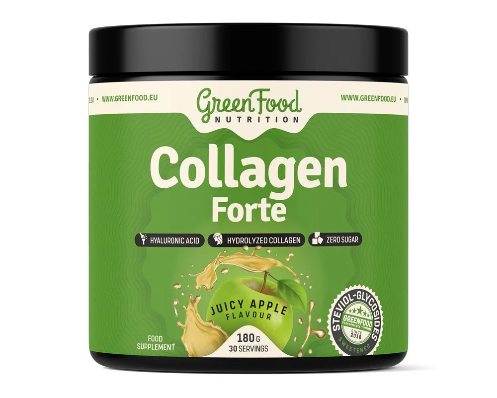 GreenFood Nutrition Collagen Forte juicy apple 180 g