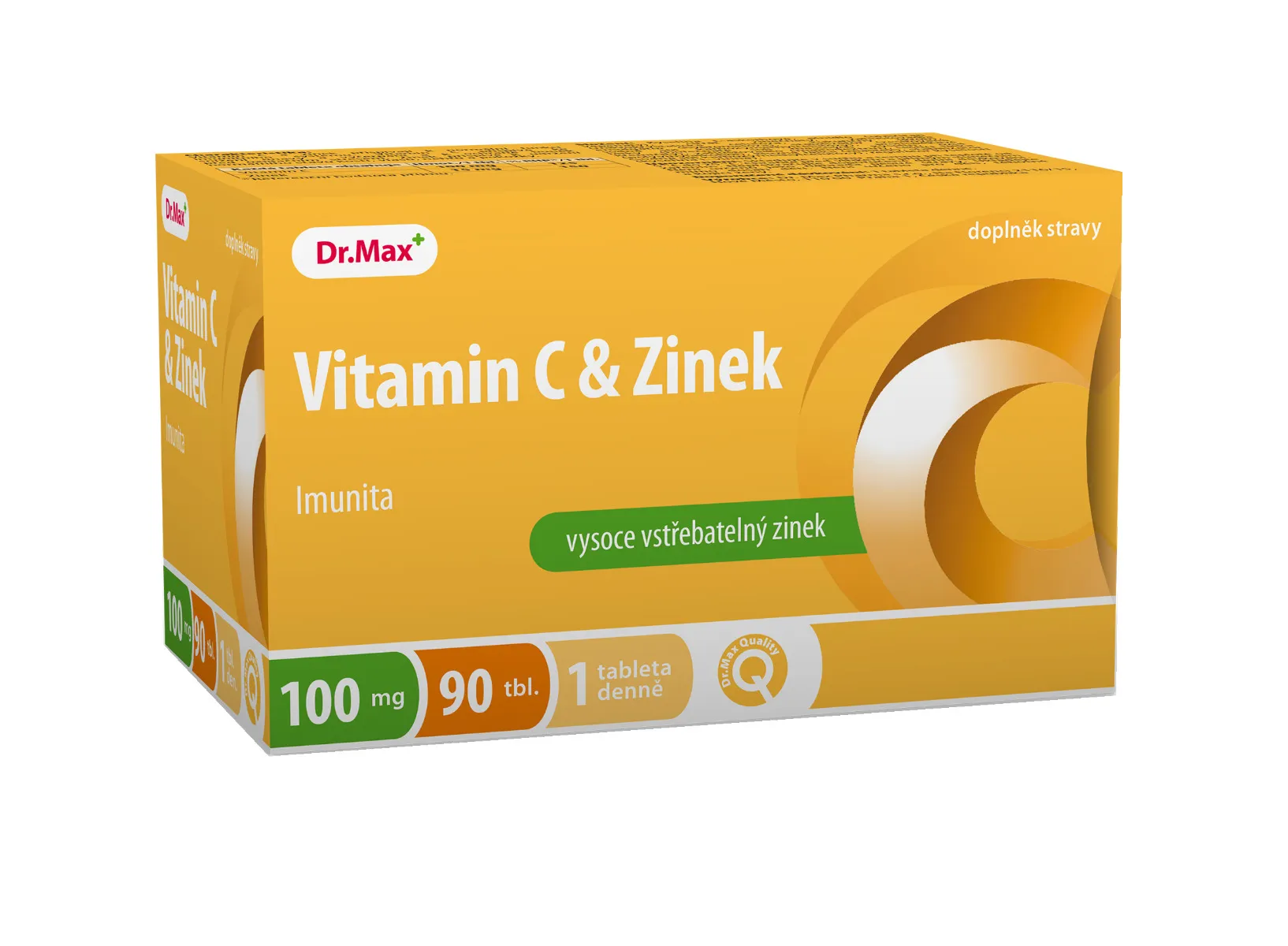 Dr. Max Vitamin C + Zinek 90 tablet