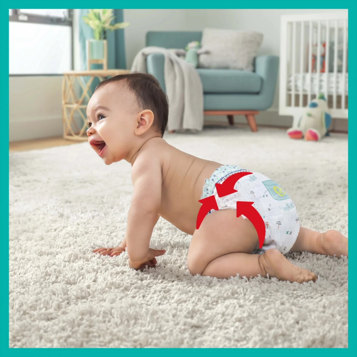 Pampers Premium Care vel. 6 15+ kg plenkové kalhotky 42 ks