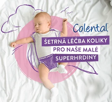 Colental. Šetrná léčba koliky pro naše malé superhrdiny.