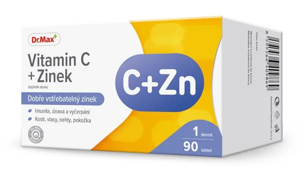 Dr. Max Vitamin C + Zinek 90 tablet