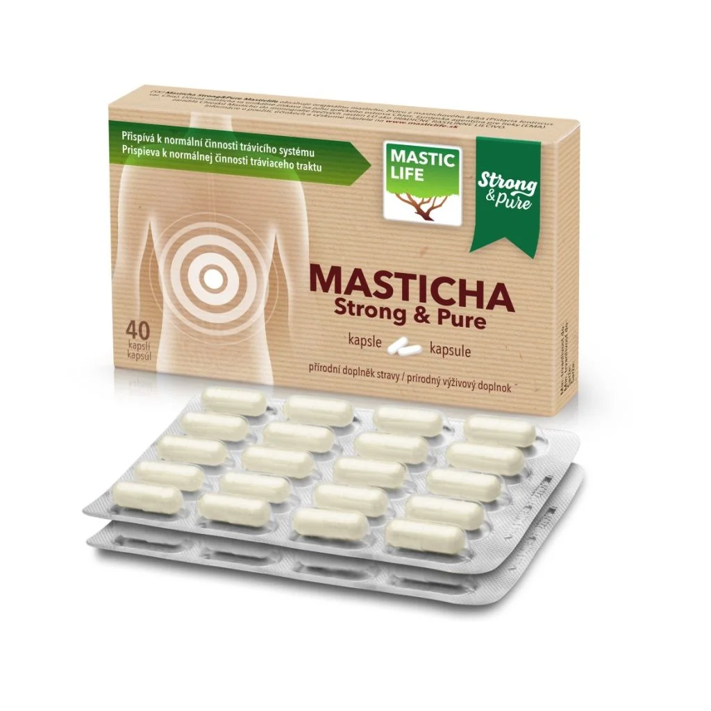 Masticlife Strong & Pure Chios Masticha 40 kapslí