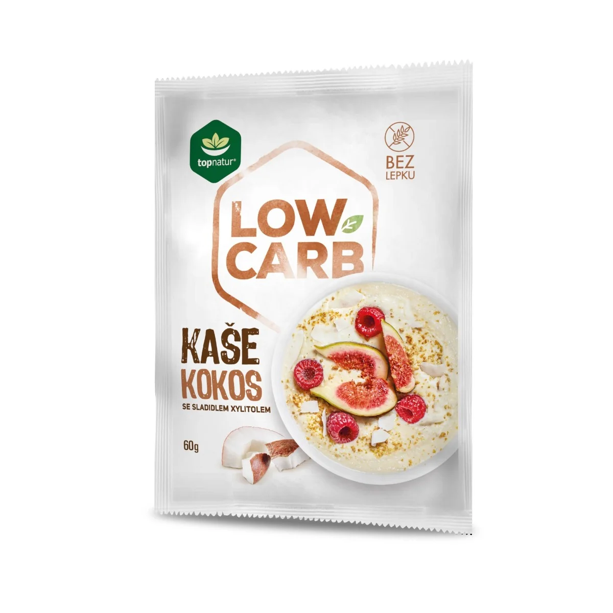 Topnatur Low Carb Kaše kokosová 60 g