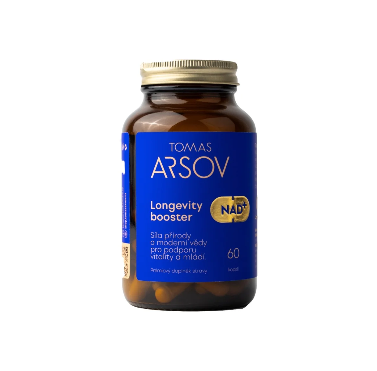 Tomas Arsov Longevity booster NAD+ 60 kapslí